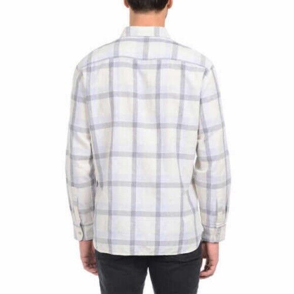 Jachs Men's Premium Cotton Linen Long Sleeve Shirt - Comfortable Cotton Linen Blend Shirt for Men