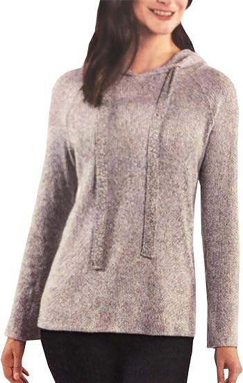 Kenneth Cole NY Women's Knit Hoodie Pullover