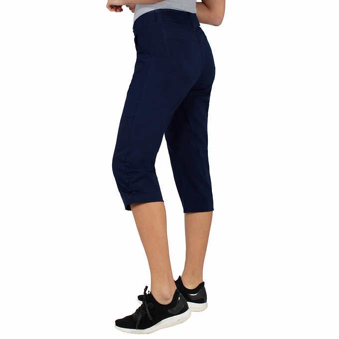 Khombu Women's Stretch Capri Pants