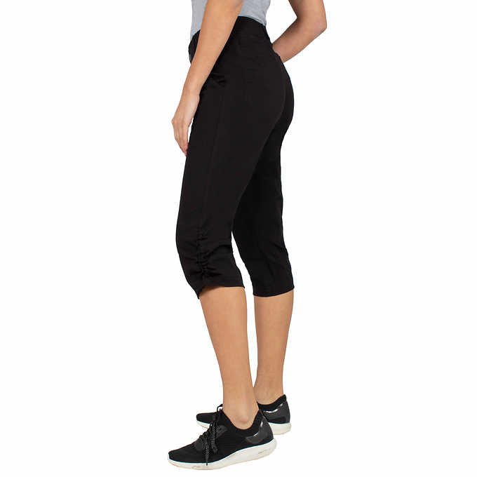 Khombu Women's Stretch Capri Pants