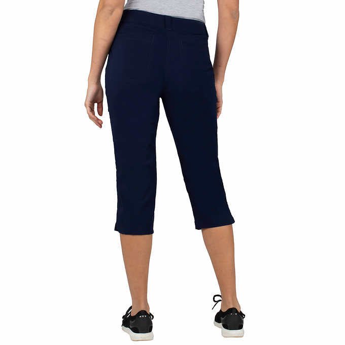 Khombu Women's Stretch Capri Pants