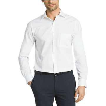 Kirkland Men's Tailored Fit Non-Iron Dress Long Sleeve Shirt