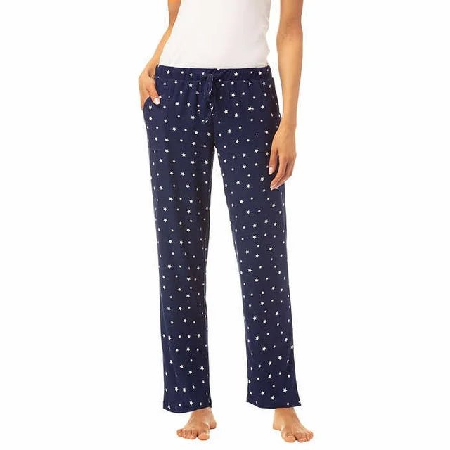Lucky Brand Women's 2 Pack Straight Leg Lounge Pants with Pockets