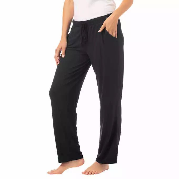 Lucky Brand Women's 2 Pack Straight Leg Lounge Pants with Pockets