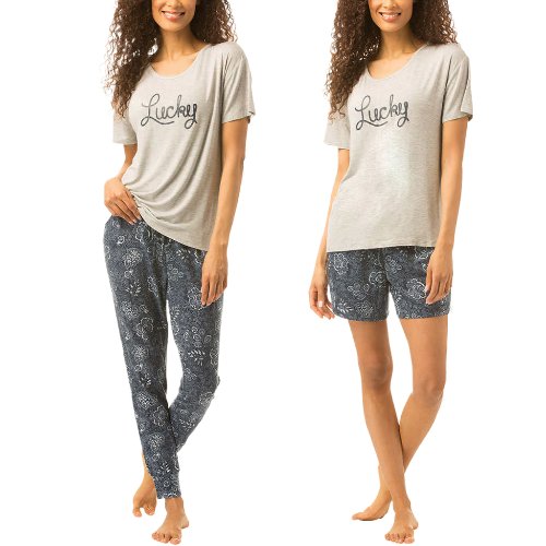 Lucky Brand Women's Pajama 3 Piece Set