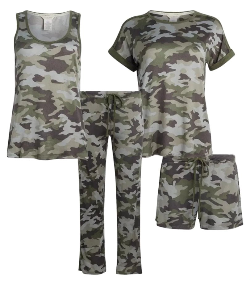 Lucky Brand Women's Pajama Set 4 Piece