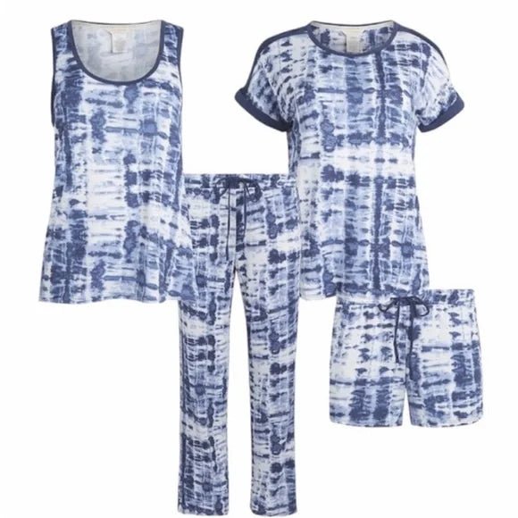 Lucky Brand Women's Pajama Set 4 Piece