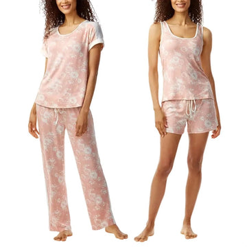 Lucky Brand Women's Pajama Set 4 Piece
