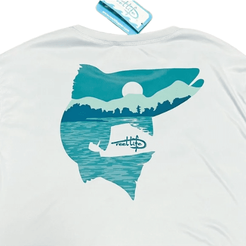 Reel Life Men's Long Sleeve 50+ UPF Shirt