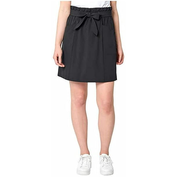 Mondetta Women's High Waisted Skirt in Stretch Woven Fabric - Flattering Silhouette
