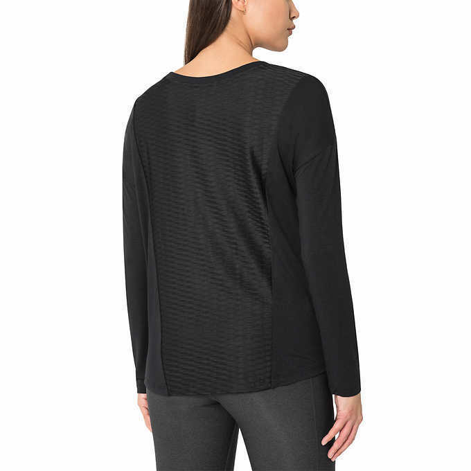 Mondetta Women's Relaxed Knit Drape Top