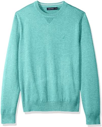 Nautica Men's Long Sleeve Crew Neck Sweater