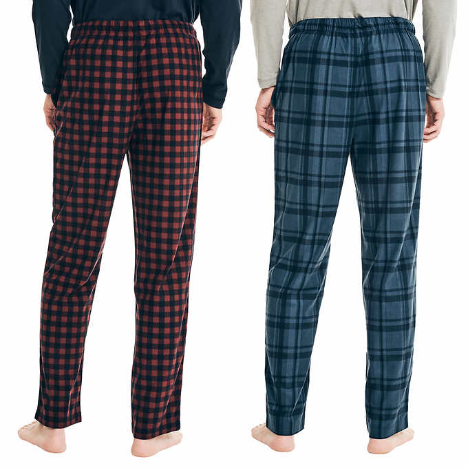 Nautica Men's Soft Fleece 2 Pack Pajama Pants Set