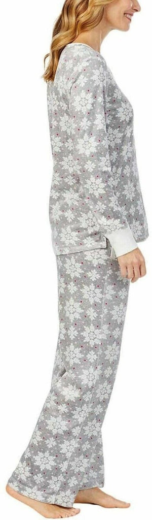 Nautica Women's 2 Piece Fleece Pajama Sleepwear Set