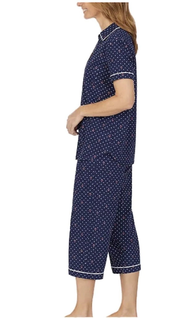 Nautica Women's 2 Piece Fleece Pajama Sleepwear Set