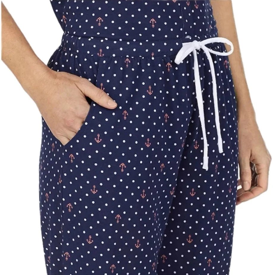 Nautica Women's 2 Piece Fleece Pajama Sleepwear Set