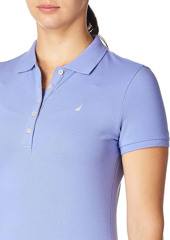 Nautica Women's 5 Button Polo Shirt