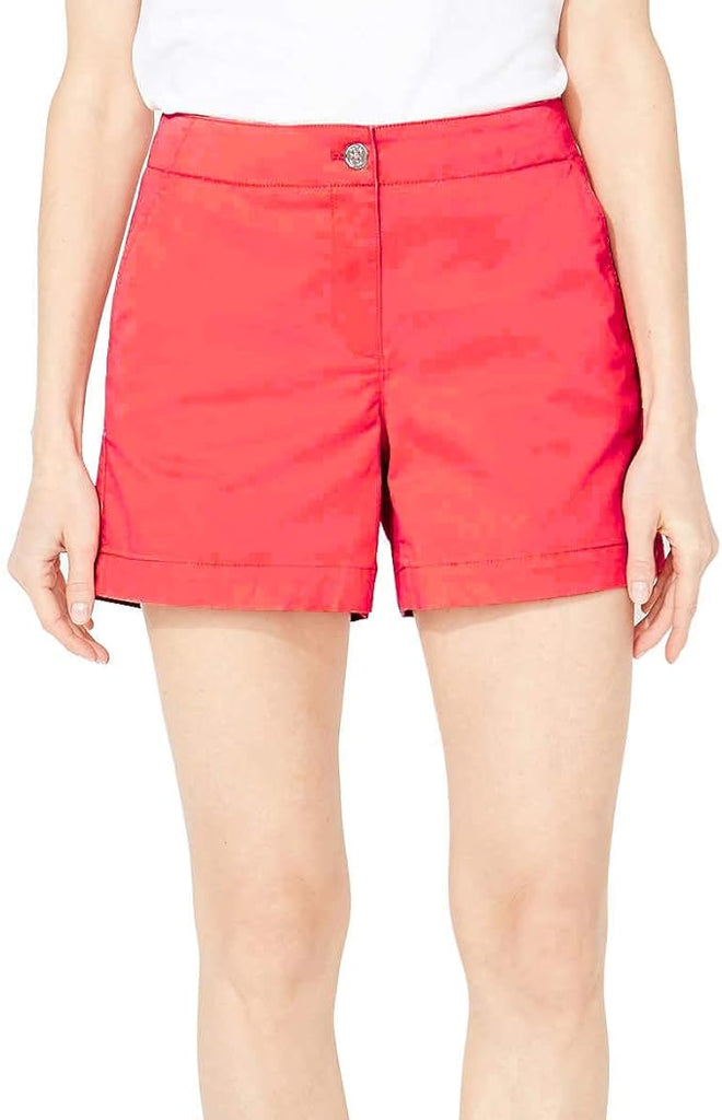 Nautica Women's Tailored Stretch Cotton Shorts
