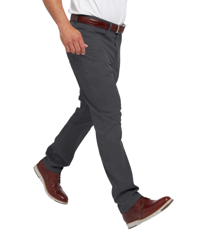 Pebble Beach Men's Dry-Luxe Performance 5 Pocket Pants