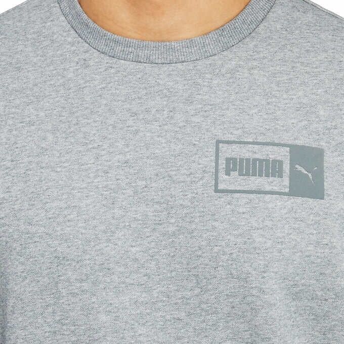 Puma Men's Fleece Crewneck Sweatshirt