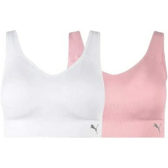 Puma Women's 2 Pack Seamless Sports Bra