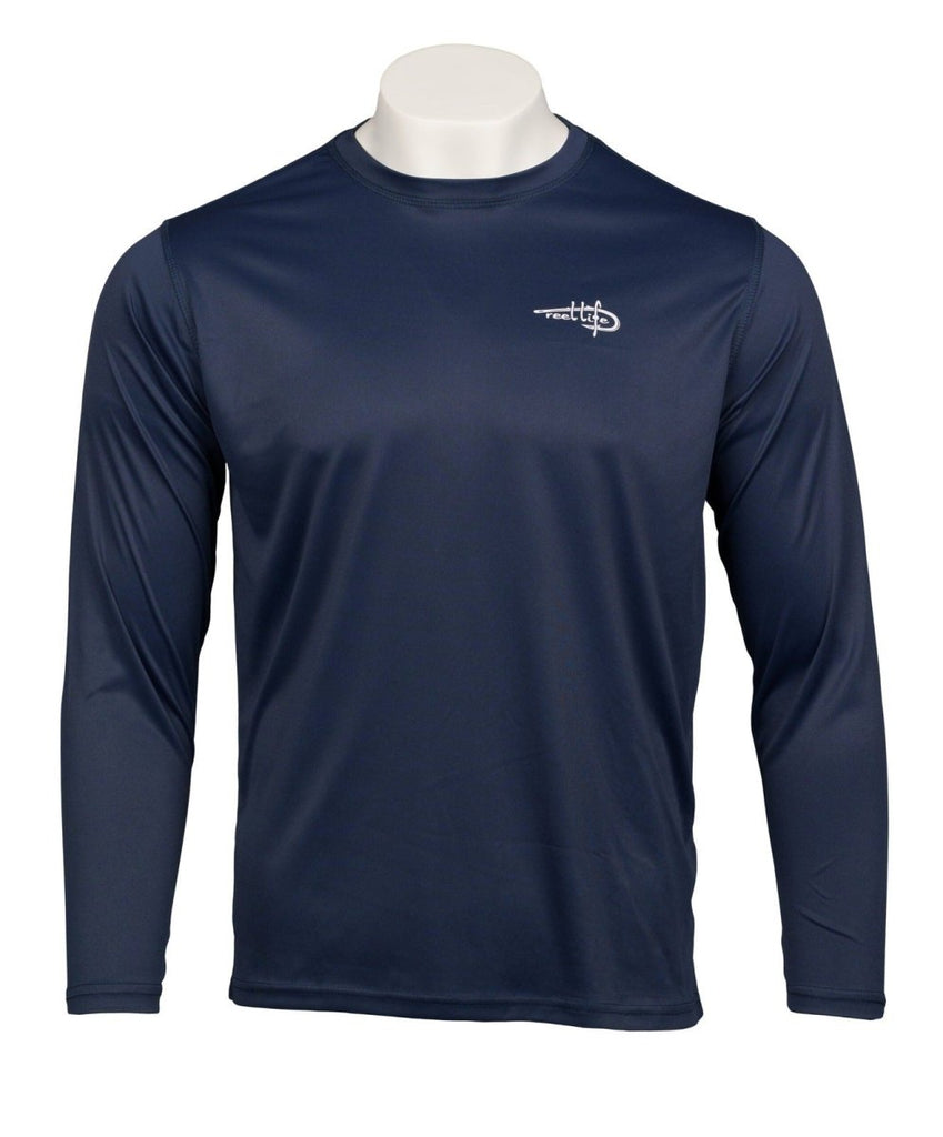 Reel Life Men's Long Sleeve 50+ UPF Shirt