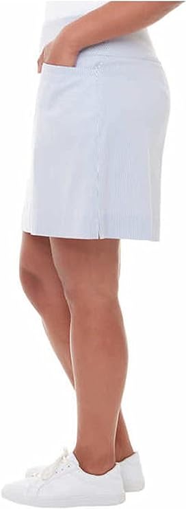 S.C.&CO. Women's Comfortable Stretch Double Wraparound Skort