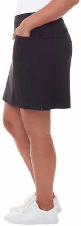 S.C.&CO. Women's Comfortable Stretch Double Wraparound Skort