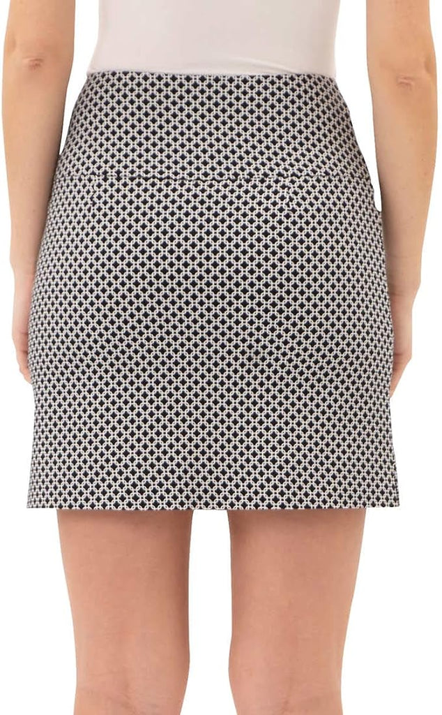 S.C.&CO. Women's Comfortable Stretch Double Wraparound Skort