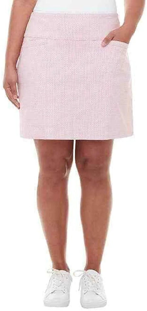 S.C.&CO. Women's Comfortable Stretch Double Wraparound Skort