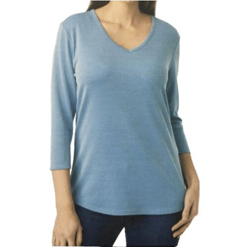 Segments Women's Crew Neck 3/4 Sleeve Shirts