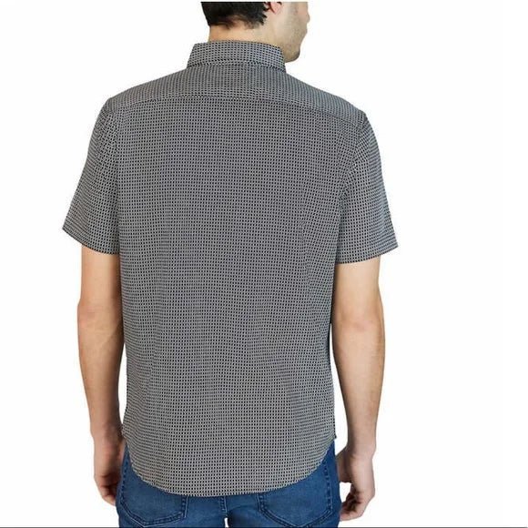 Tahari Men's Short Sleeve Woven Shirts