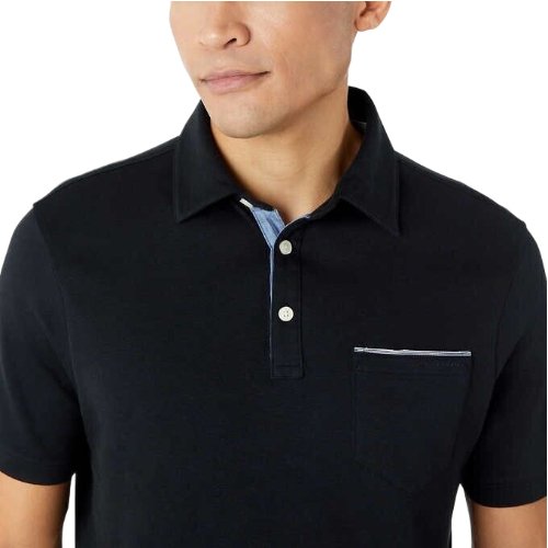 Tahari Men's Super Soft 4-Way Stretch Polo Shirt