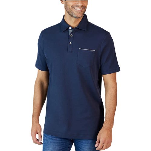 Tahari Men's Super Soft 4-Way Stretch Polo Shirt