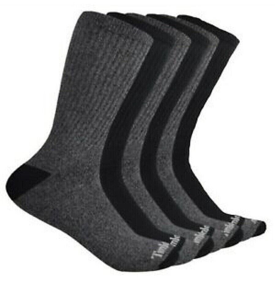 Timberland Men's Cushioned Crew Socks 6-Pairs