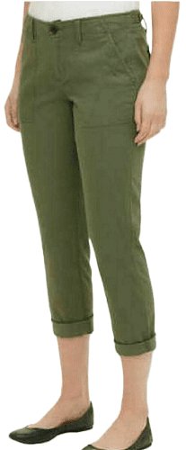 Tommy Hilfiger Women's Roll-Cuff Crop Capri Pants