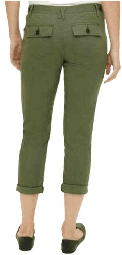 Tommy Hilfiger Women's Roll-Cuff Crop Capri Pants