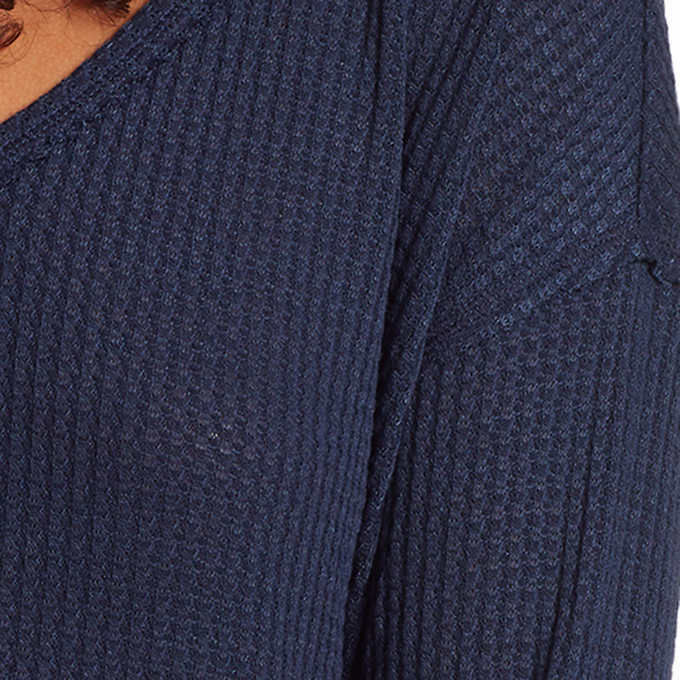 Vintage America Women's Thermal Knit Top