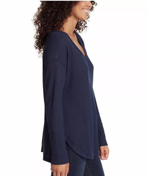 Vintage America Women's Thermal Knit Top