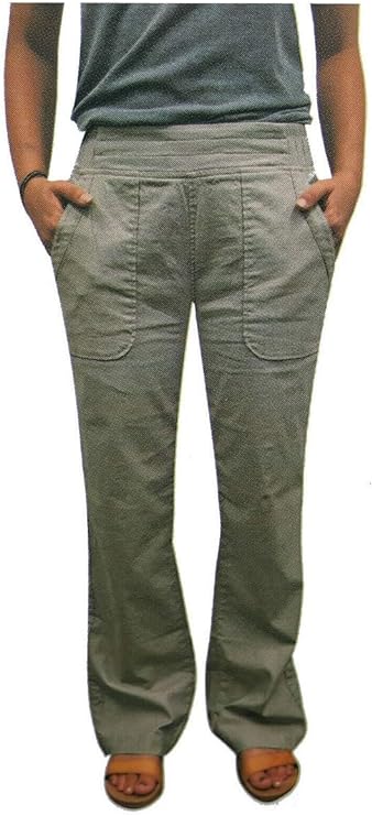 Wahine Blue Women's Pull-on Stretch Band Pants