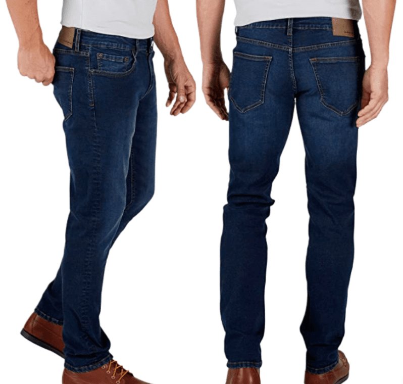 Weatherproof Vintage Men's Stretch Relaxed Fit Jeans