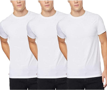 32 Degrees Cool Men's Short Sleeve Quick Dry Crew Neck Tees 3-Pack