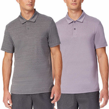 Looking for the perfect addition to your wardrobe? Look no further than 32 Degrees Men's 2 Pack Polo