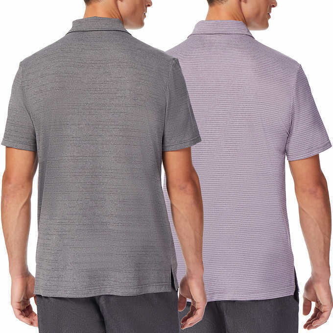 Looking for the perfect addition to your wardrobe? Look no further than 32 Degrees Men's 2 Pack Polo