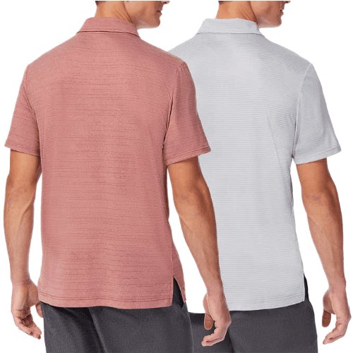 Looking for the perfect addition to your wardrobe? Look no further than 32 Degrees Men's 2 Pack Polo