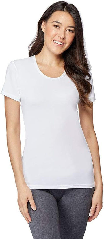 32 Degrees Women's Cool Scoop Tee Shirt in Advanced Cooling Technology