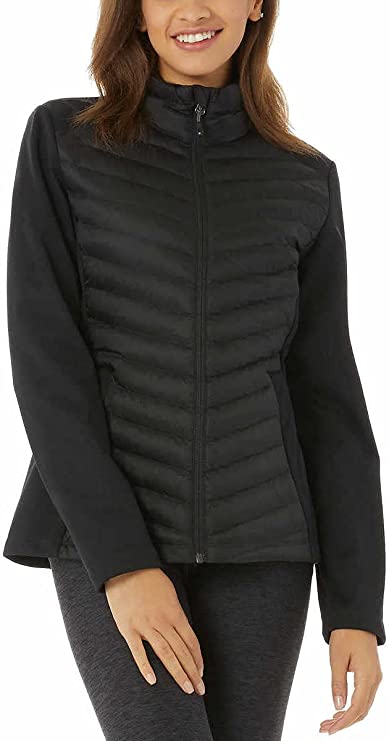 32 Degrees Women's Mixed Media Jacket - Versatile & Fashionable Outerwear