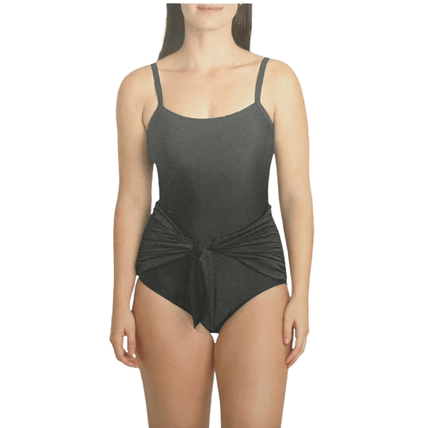 Carole Hochman Tie Front Swimsuit - Stylish & Comfortable Women's One Piece Swimwear