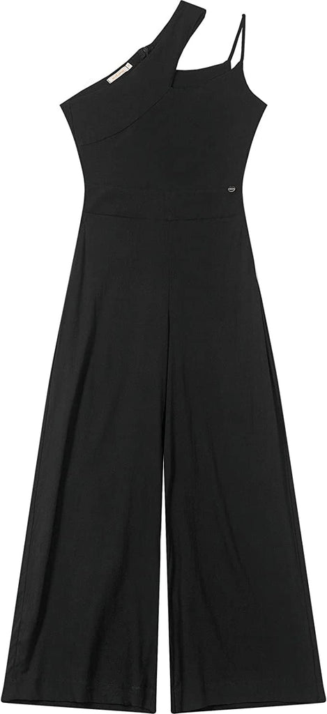 Endless Collection Women's Long Jumpsuit - Effortless Elegance, Versatile Style, Luxurious Fabric