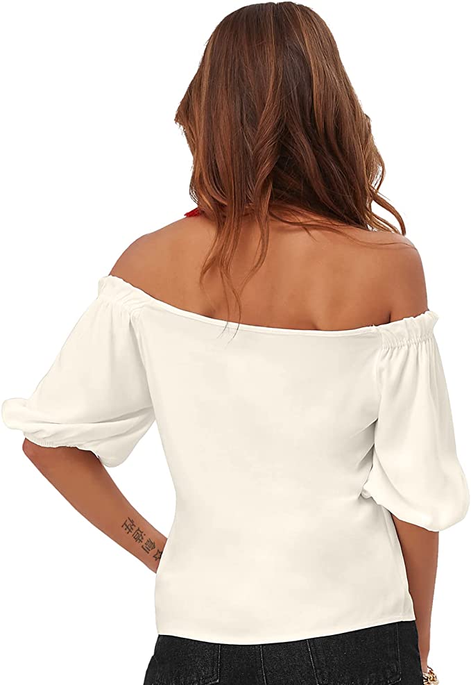  Endless Collection Women's Gypsy Blouse - Boho Chic Fashion, Vibrant Prints, Flowing Silhouettes, Feminine Embellishments